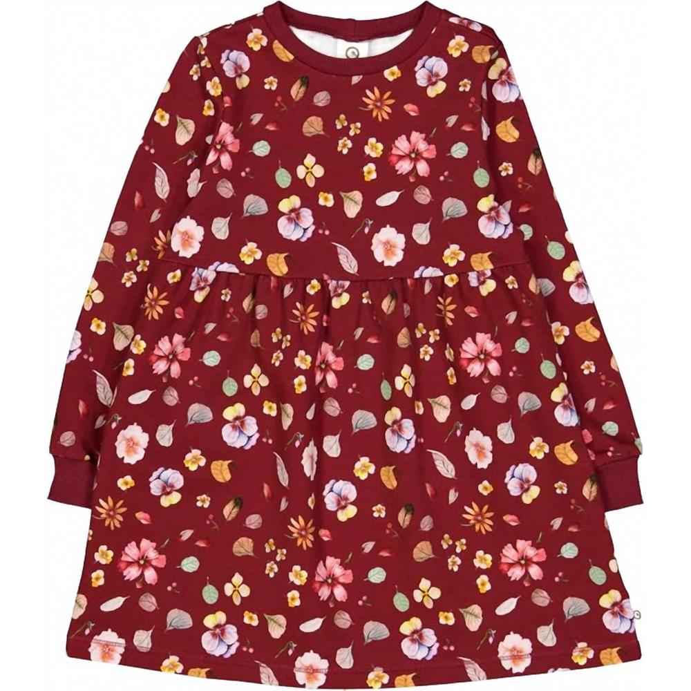 NEW MÜSLI girl's dazzle longsleeves dress in multi